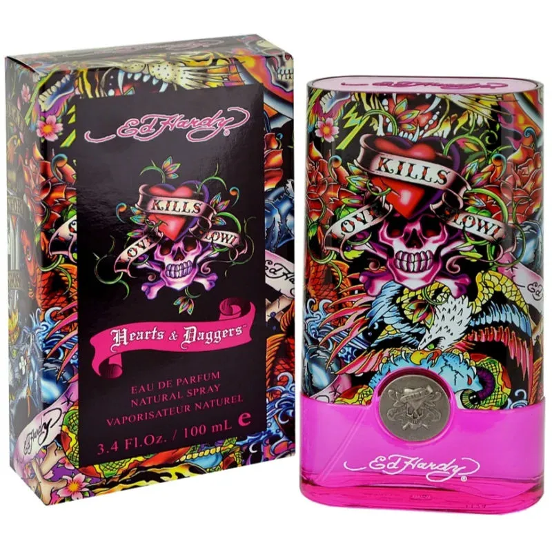 Ed Hardy Hearts & Daggers Women - 100 ml - Eau De Parfum