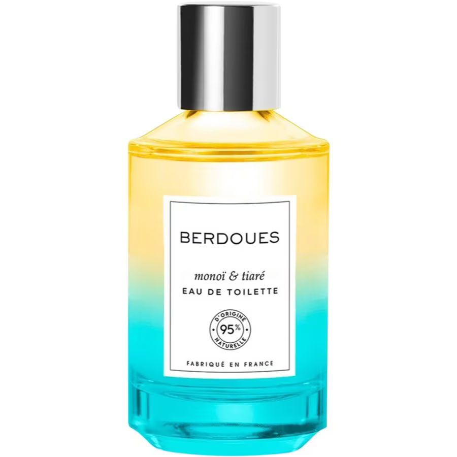 Berdoues Eaux de Toilette 95% Organics Monoi & Tiaré Eau de Toilette Spray 100 ml
