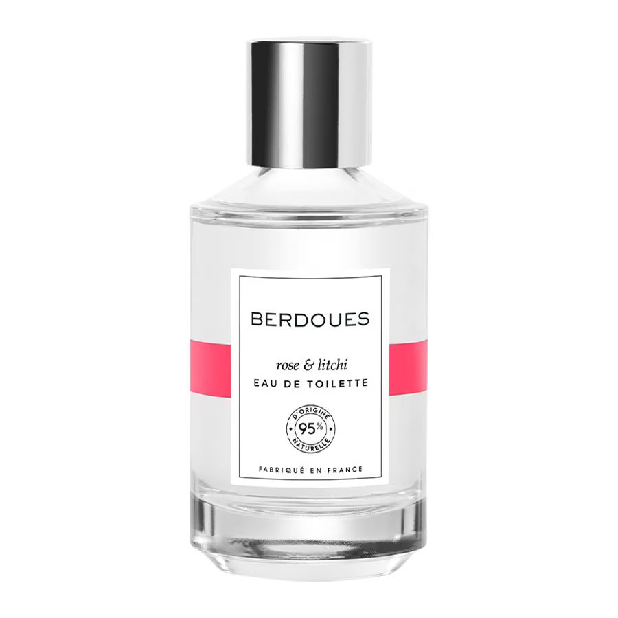 Berdoues Eaux de Toilette 95% Organics Rose & Litchi Eau de Toilette Spray 100 ml