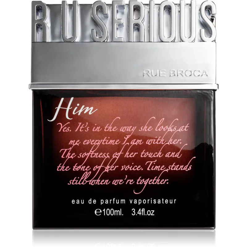 Herenparfum Rue Broca EDP R U Serious For Him (100 ml)
